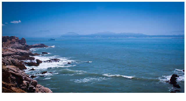 东山岛的碧海蓝天