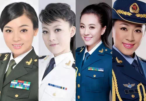 女兵职责与男兵一样,都是保卫国家安全,社会安定.