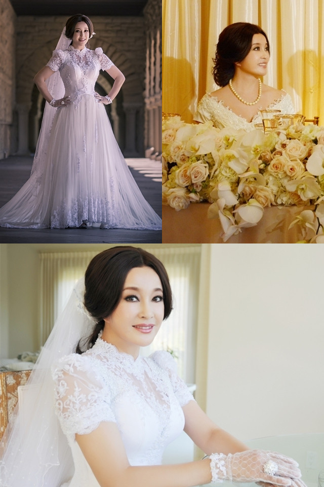 2013年,刘晓庆与商人王晓玉在美国举行婚礼,美魔女终于得到了