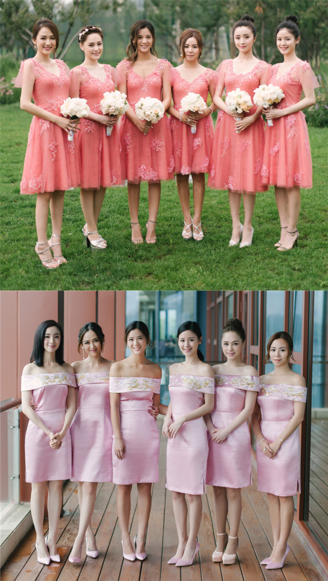 阿娇钟欣桐,陈乔恩,胡冰卿等组成的最美伴娘团惊艳亮相!