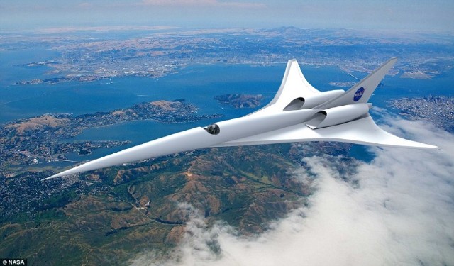 美宇航局造新超音速飞机